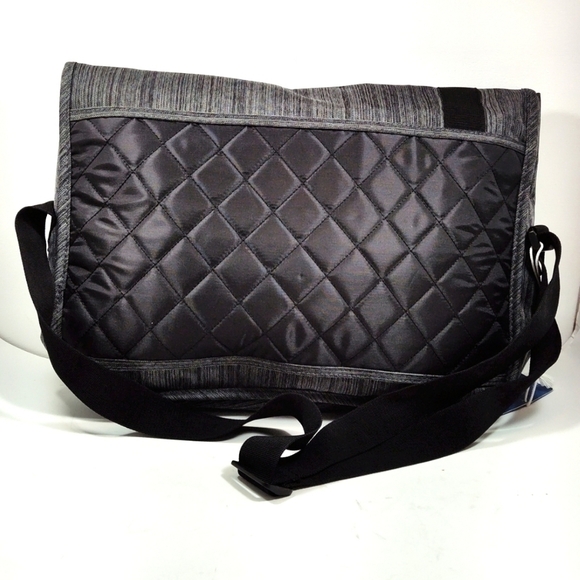 McGraw Hill Education Gray Messenger Bag by Port Authority – Laptop/Work Shoulde - Picture 2 of 4